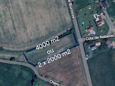 béarn 64 terrains constructibles 2000 m2