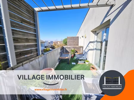 mions village - appartement dernier étage