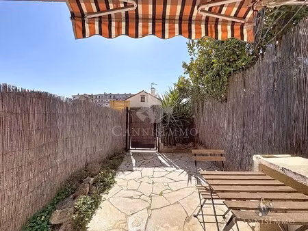 studio le cannet terrasse parking