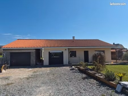 maison plein-pied 118 m2 / studio de jardin 16 m2 / garage 25 m2 / annexe en construction 