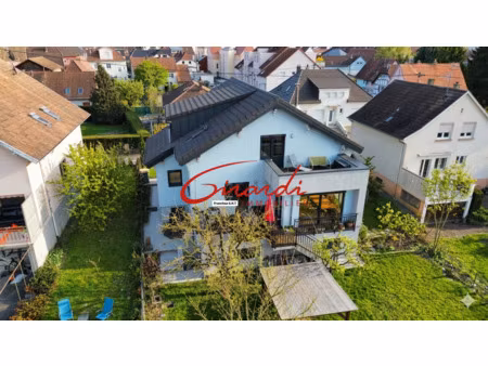 brunstatt  maison individuelle 8 pièces de 195 m2 sur 5 35 a