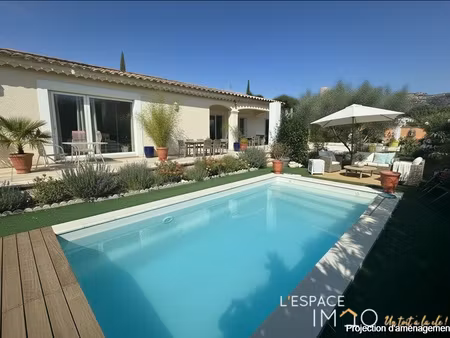 maison 130 m2 avec garage et piscine aux taillades!