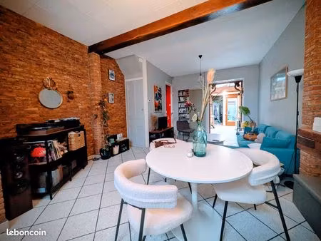 maison de ville de charme – 140 m² – 3/4 chambres – centre d’armentières
