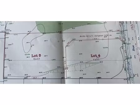 en vente terrain constructible 6 23 ares – 299 000 € |zoufftgen