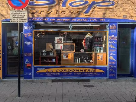 fond de commerce cordonnerie-serrurerie