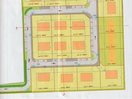 terrain à batir à helfaut