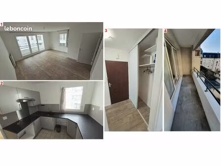 location grand f2 centre ville