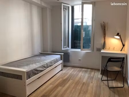 studio meublé 21 m² – métro ligne 7 – proche paris