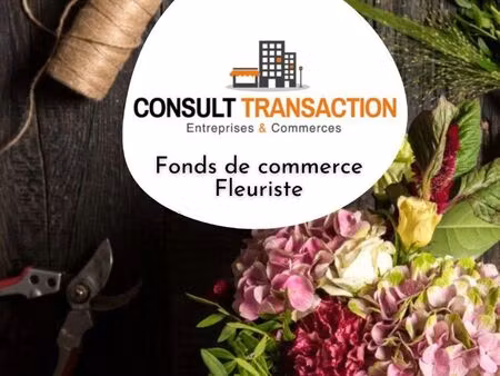 fonds de commerce fleuriste 75 m²