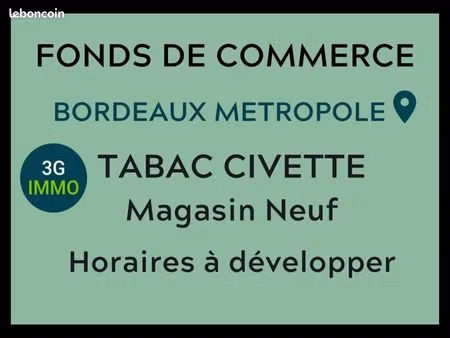 fonds de commerce tabac 44 m²