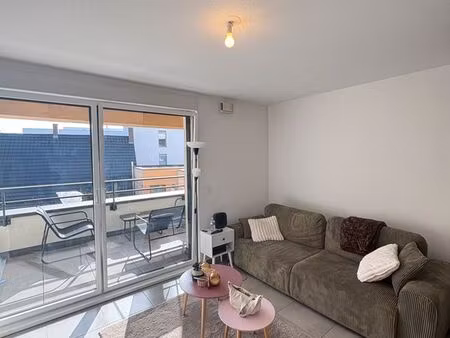 appartement 2 pièces 38m² avec terrasse et parking - immeuble moderne de standing