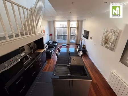 loft 3 pièces 72 m²