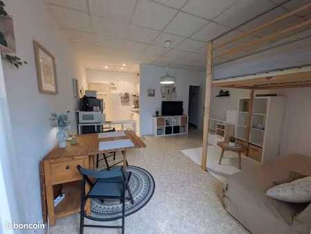 studio 29m² en plein coeur d'amélie - vendu meublé et décoré - à seulement 5 min des therm