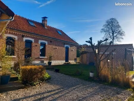 superbe maison fermette cœur au carrée + grange + hangar