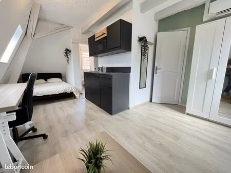 appartement 2 pièces - refait à neuf - clé en main - mobilier inclus - strasbourg