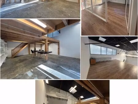 local professionnel 102 m² – rdc + étage – parking – bidart