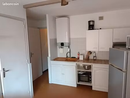 appartement 2p 26m2 1er ligne plage