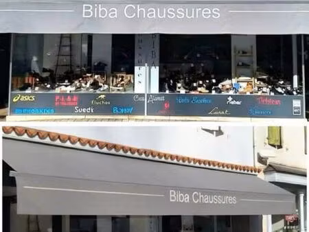 fond de commerce chausseur détaillant