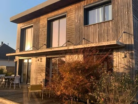 maison ossature bois nostang