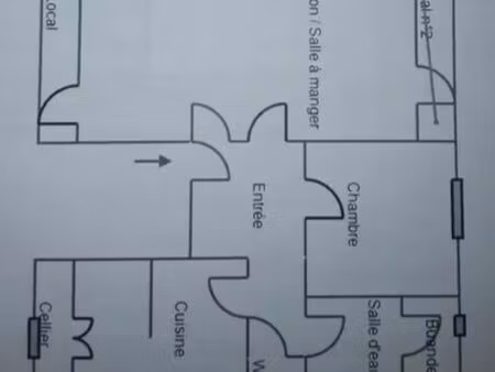 vous recherchez un appartement 77 m2 m2 lumineux situé au 2ème et dernier étage d'une mais