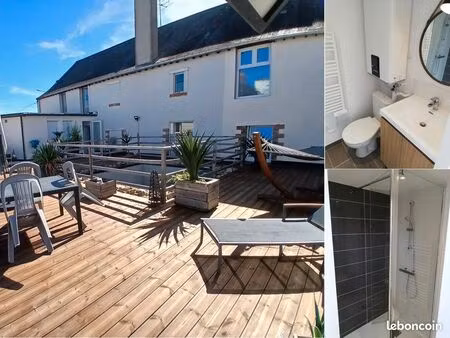 studio de 18m² meublé équipé rénové avec exterieur