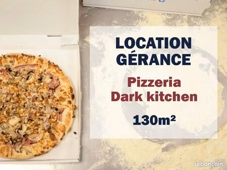 location gérance - pizzeria 130m²