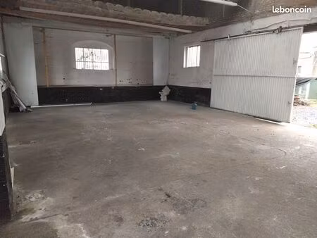 entrepôt 102 m² aulnoy lez valenciennes