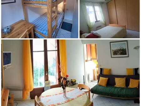 t2 bis cabine 35 m² – 6 couchages – hyper-centre – clé en main