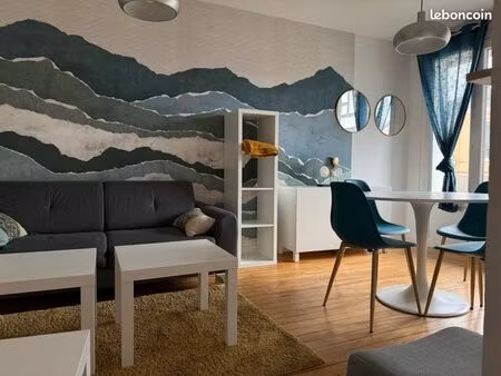 t2 meublé et rénové hyper centre