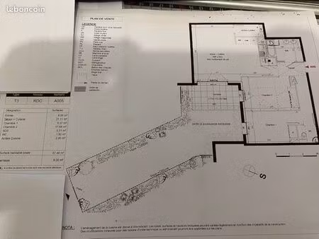 a louer t3 avec jardin privatif pornic