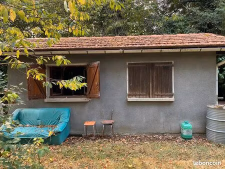 terrain de loisirs 2914 m2 plat et arboré en bordure de neste(affluent garonne)idéal pêche