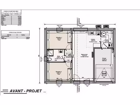 maison 2 pièces 50 m²