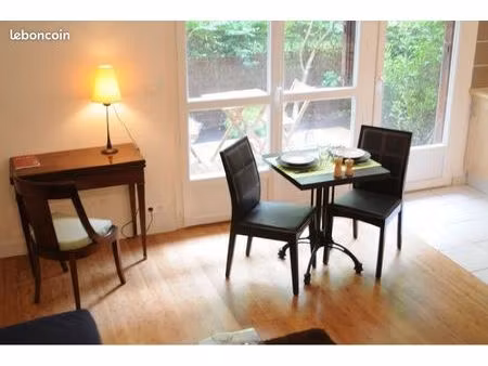 duplex avec terrasse jardin