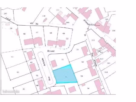 terrain constructible à ballon saint mars