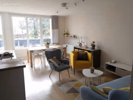 à louer – spacieux t4 rénové avec terrasse – au premier étage -■villeneuve-d’ascq cousiner