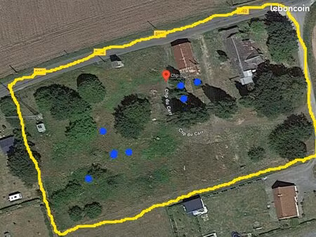 terrain à/land at villaines-sous-malicorne