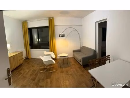 t2 meublé parking croisé laroche