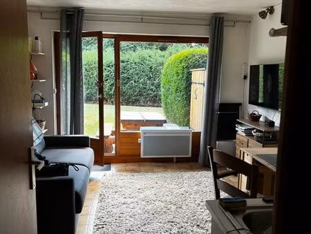 studio meublé 23 m² avec terrasse – à 5 min des pistes – praz-sur-arly (espace diamant)