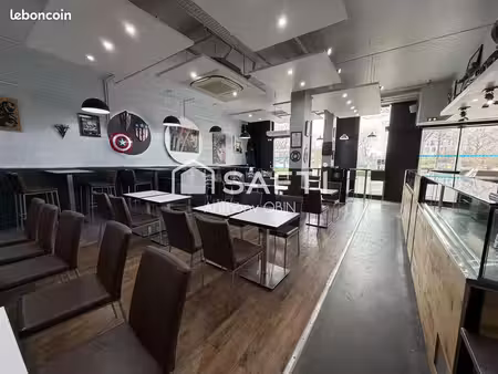 fond de commerce  restauration  restauration rapide 155 m² loos