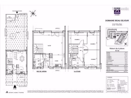 a louer maison tourcoing 84m2
