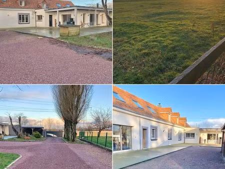 ferme rénové 305 m² – 3 ha – dépendances – à 10 min du circuit des 24 heures du mans