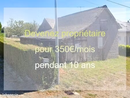 maison avec 3 terrains gros travaux à prévoir