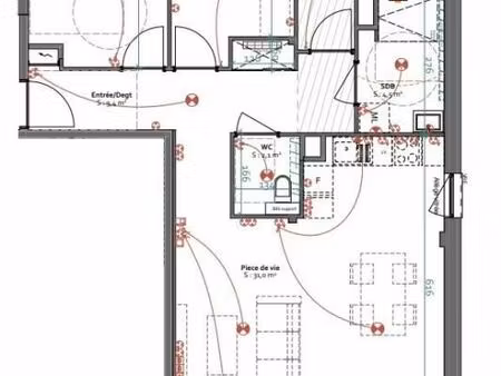 appartement 4 pièces 79 m²