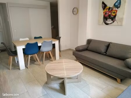 superbe t2 de 44 m² à 50 m de la mer - vendu meublé