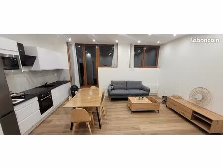 appartement t3 meublé et neuf de 51m²