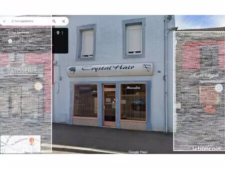 local commercial ou professionnel à usage mixte (habitation) commerce saint vallier immeub