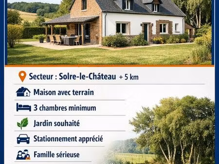 recherche maison à louer