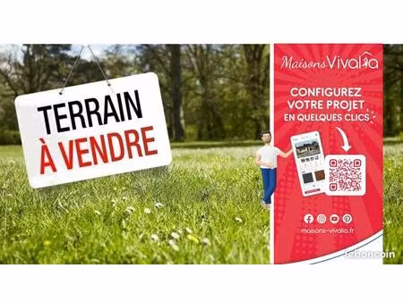 terrain 870 m² le bois robert