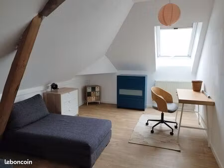 espace de vie partagé 2 chambres + jardin