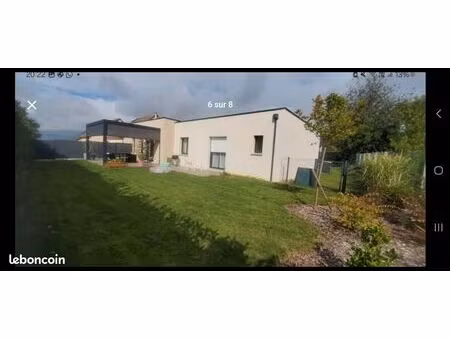 maison récente plain pied 4 chambres